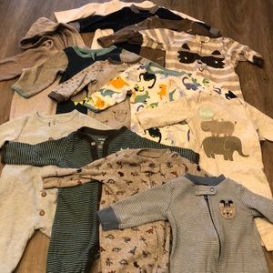 13- 3 month sleeper/sleep n’ play bundle baby boy